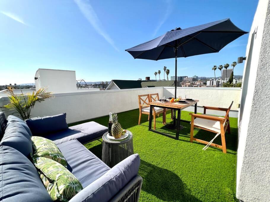 Luxury K-Town Dwelling With Private Rooftop Deck. Los Angeles Luaran gambar